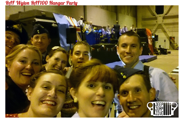 RAF Wyton RAF100 Hangar Party