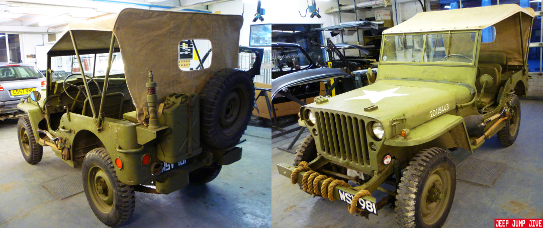 Jeep Jump Jive - Restoration of our WW2 1942 Ford Willys Jeep