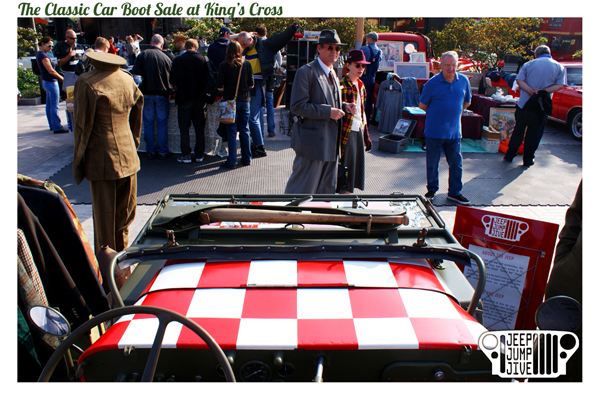 The Classic Car Boot Sale at King's Cross 2015